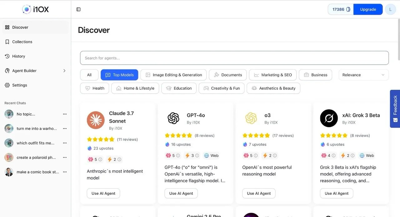 i10x AI workplace review blog