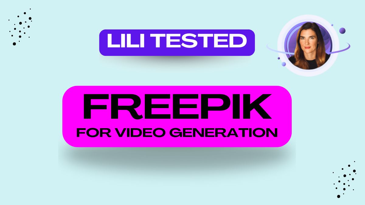 Freepik For Video Generation Blog Post