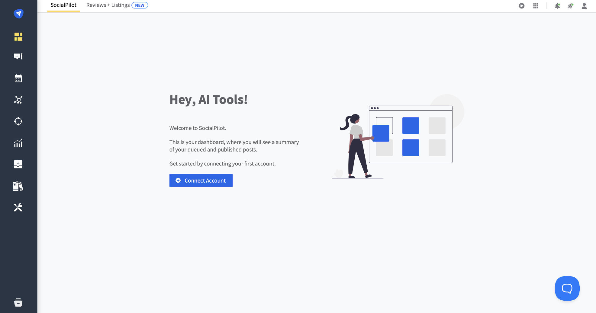 Social Pilot Dashboard 