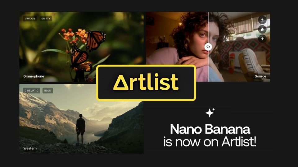 Artlist Nano Banana Banner