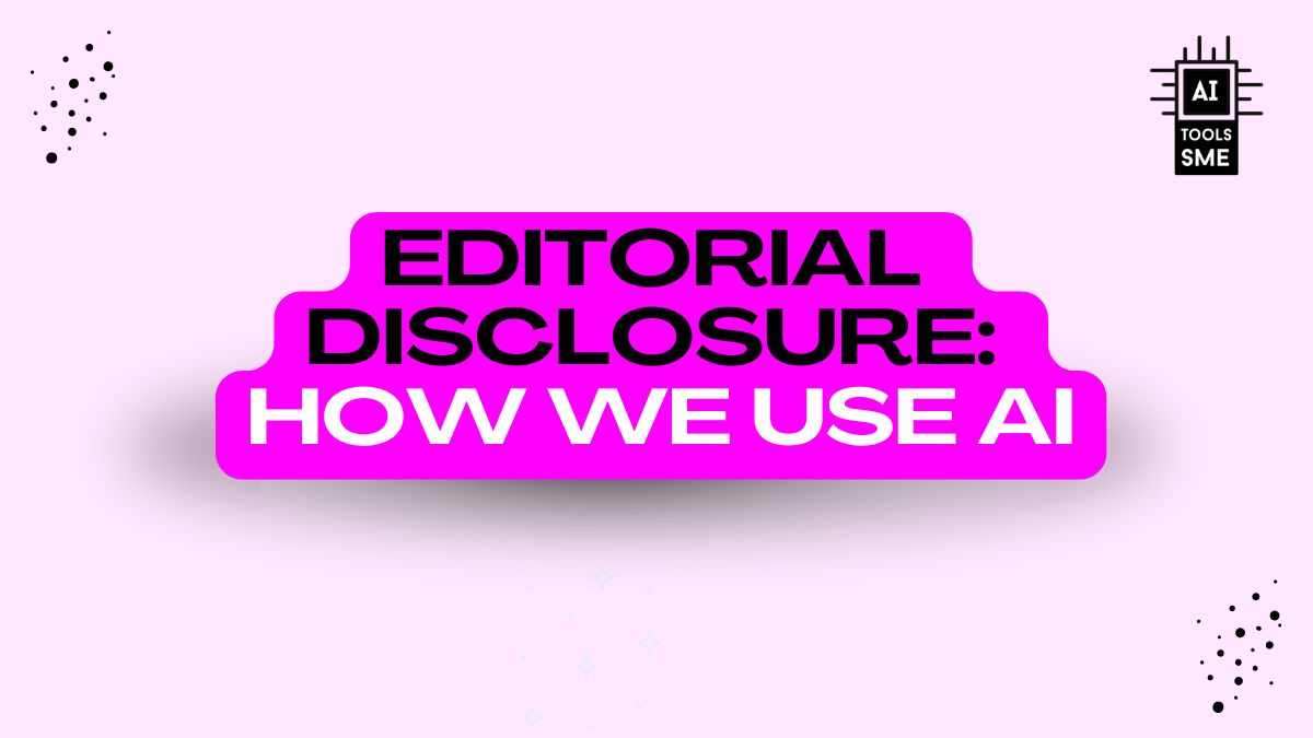 How AI Tools SME uses AI