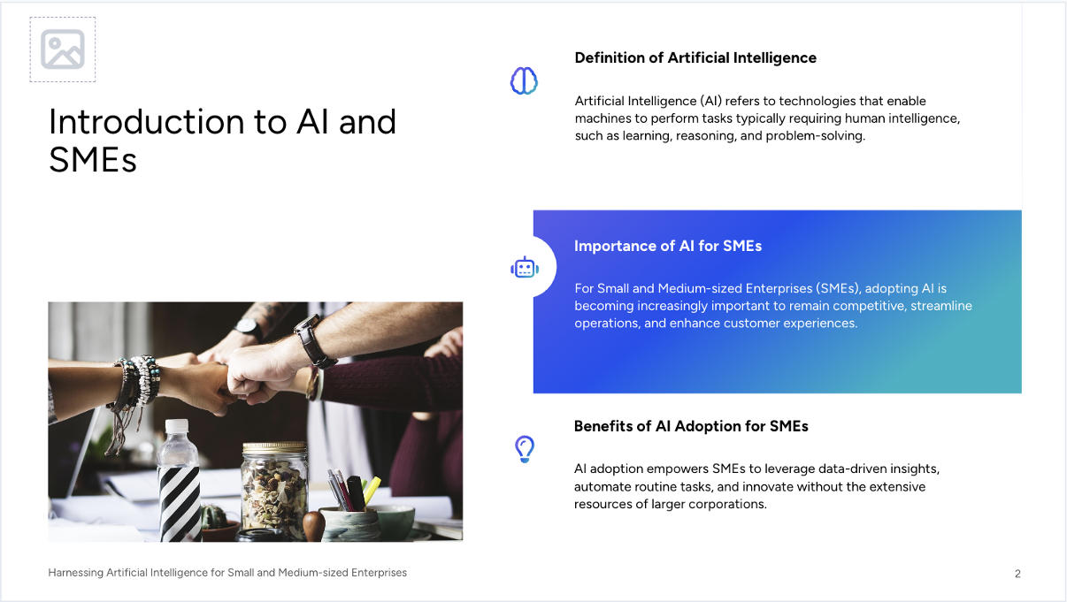SlideSpeak Presentations