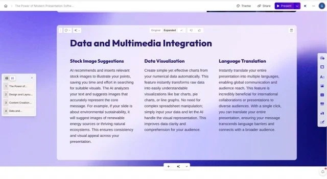 Gamma presentation software blog