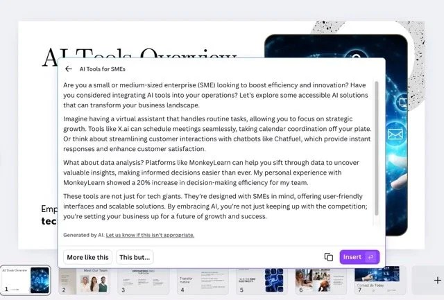 Canva for Presentations