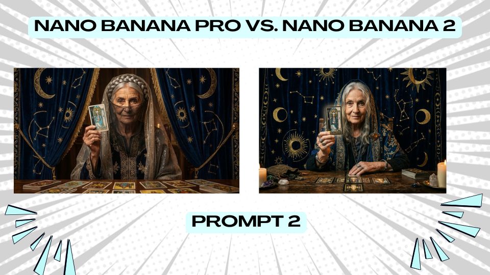 Nano Banana Pro vs. Nano Banana 2