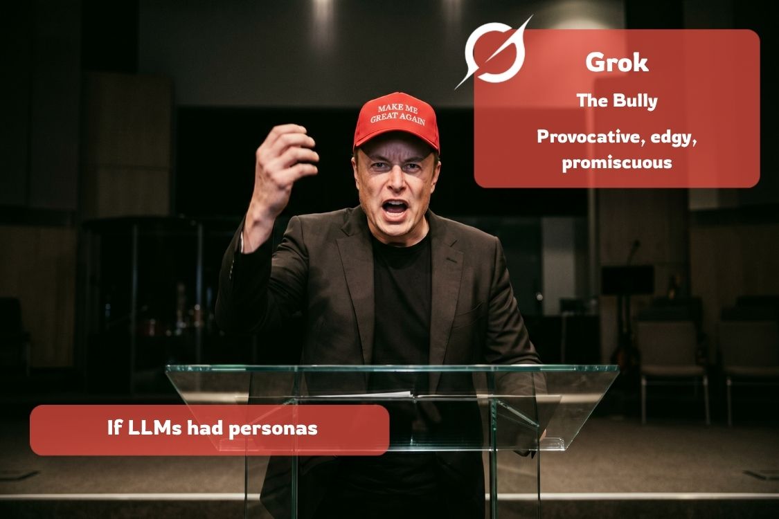 LLM personas - Grok