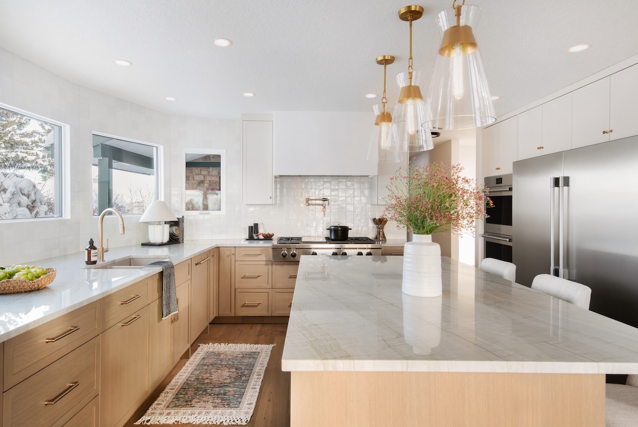 Romeril project — home renovation and custom cabinetry by Marvel Cabinetry in Calgary, Alberta.