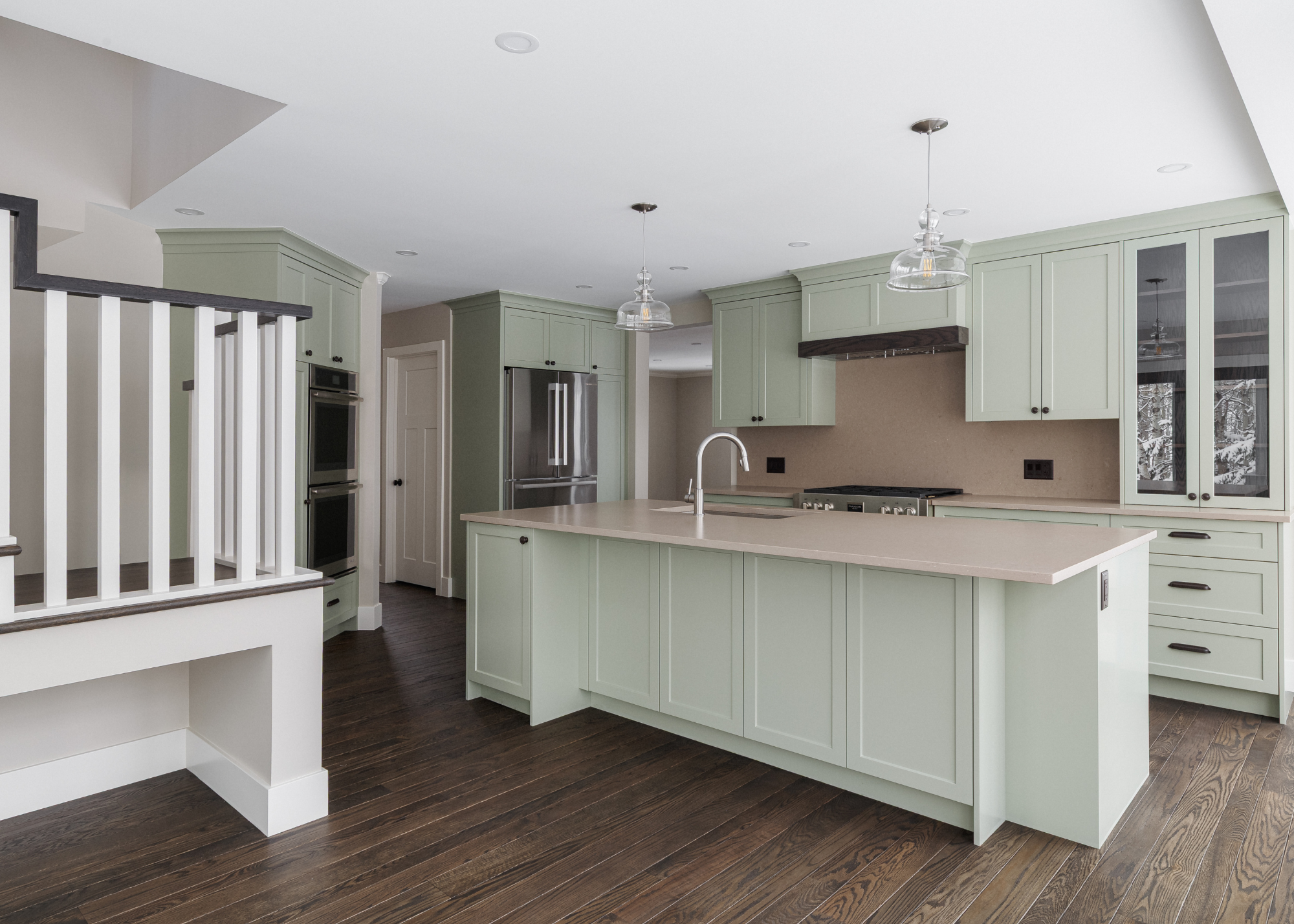Meadow Drive project — custom cabinetry and built-in millwork by Marvel Cabinetry in Calgary, Alberta.