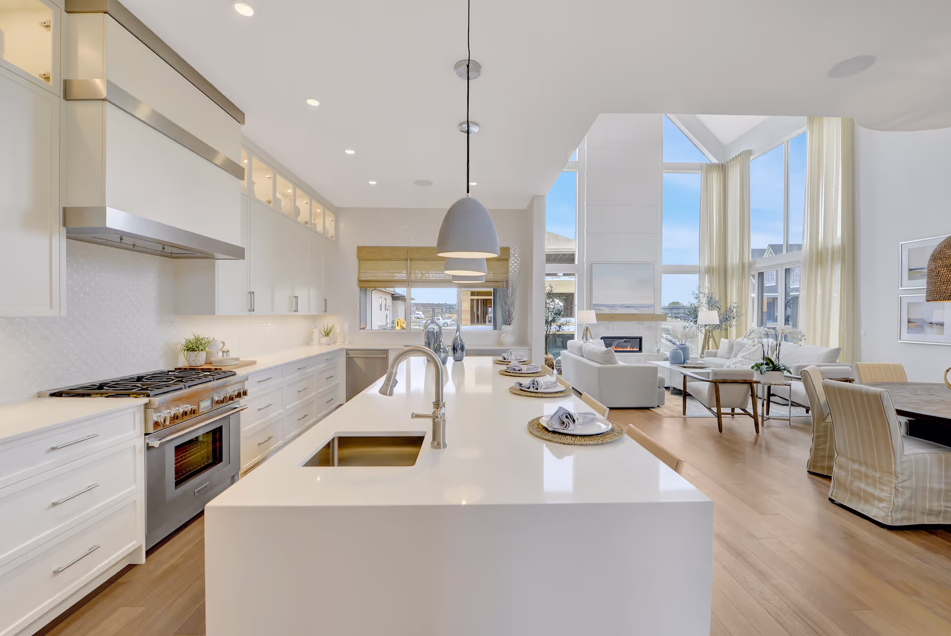Watermark project — custom cabinetry and built-in millwork by Marvel Cabinetry in Calgary, Alberta.