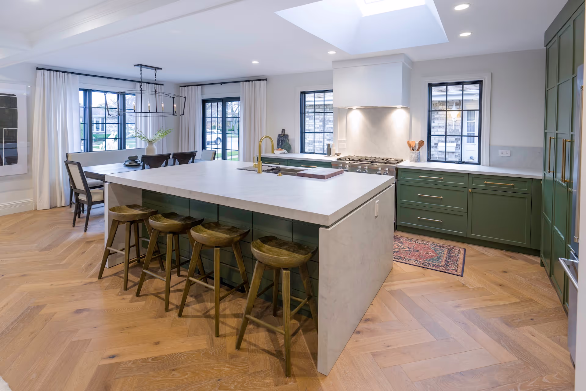 Melissa McCarthy's home renovation — custom cabinetry by Marvel Cabinetry for HGTV's Celebrity I.O.U.