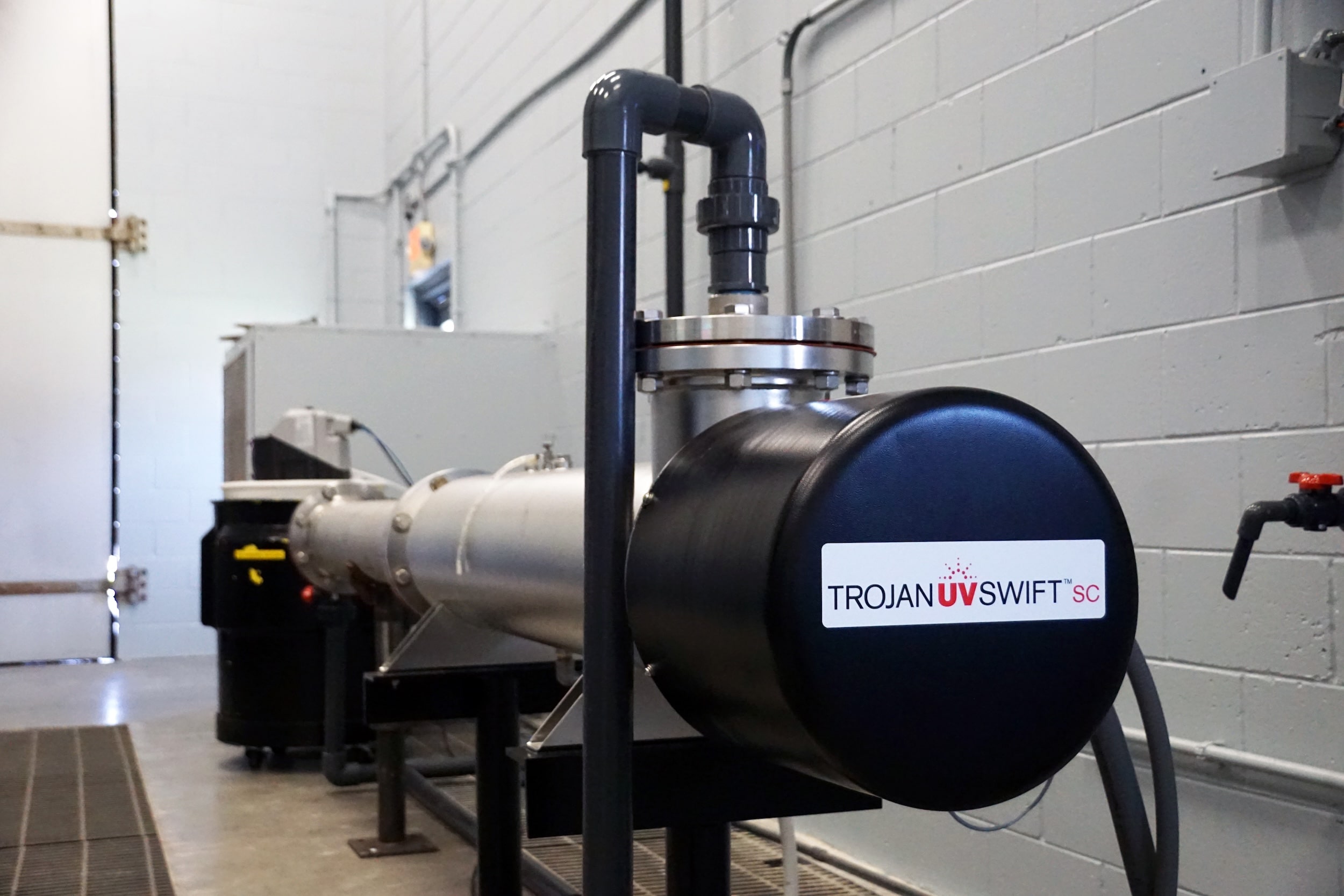 Water purification equipment in the pureALTA room