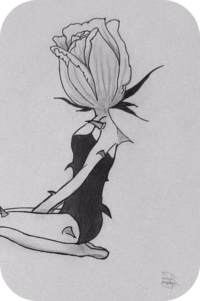 illustrazione astratta, giulia bisceglia