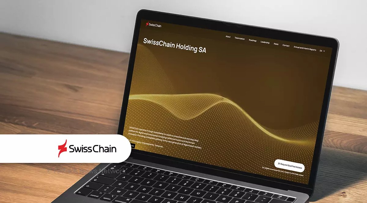 SwissChain Holding SA press coverage in FintechNews Switzerland: SwissChain Advances Swiss Digital Finance Through Tokenised Participation Certificates