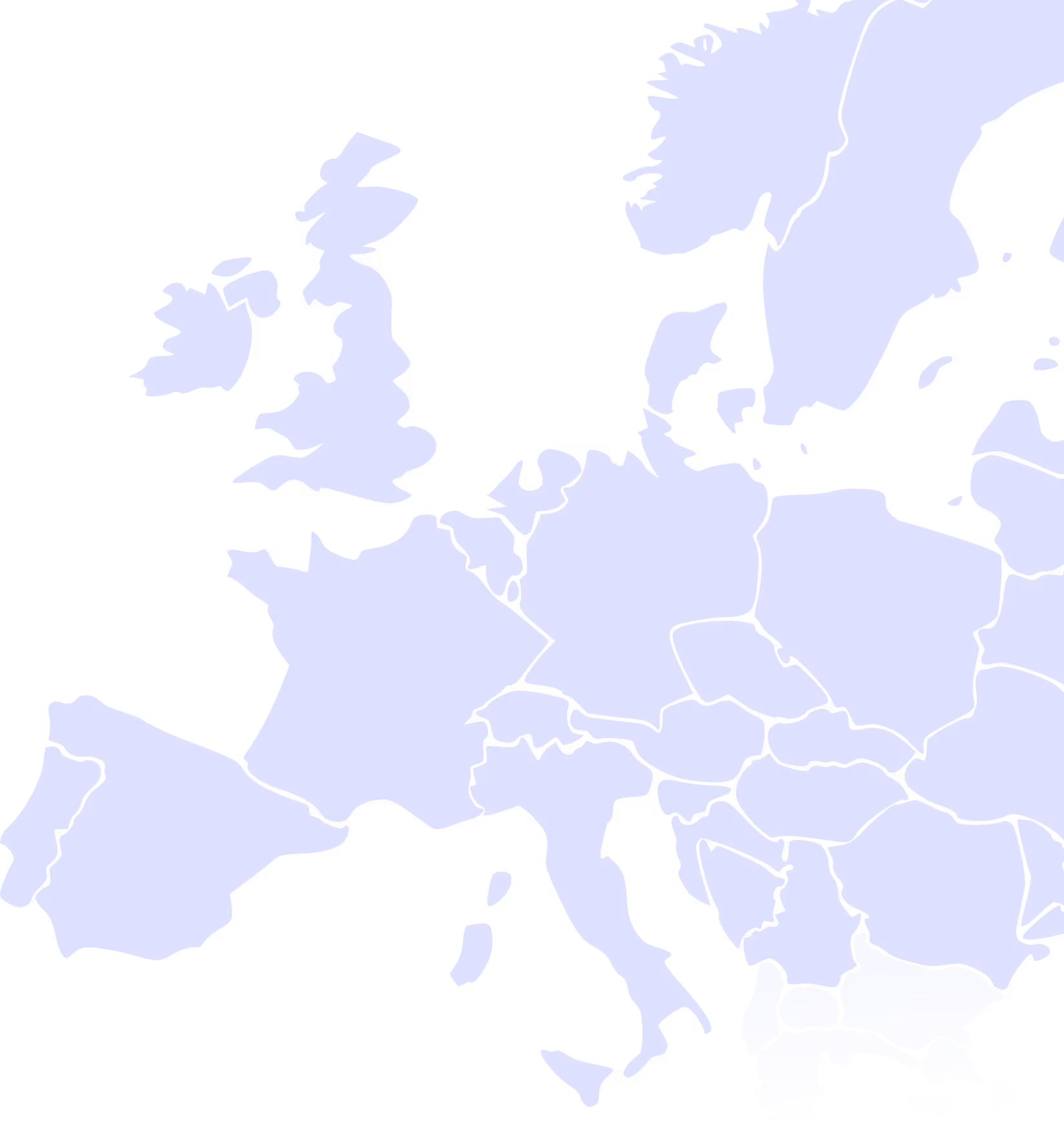Graphic Asset - Europe map