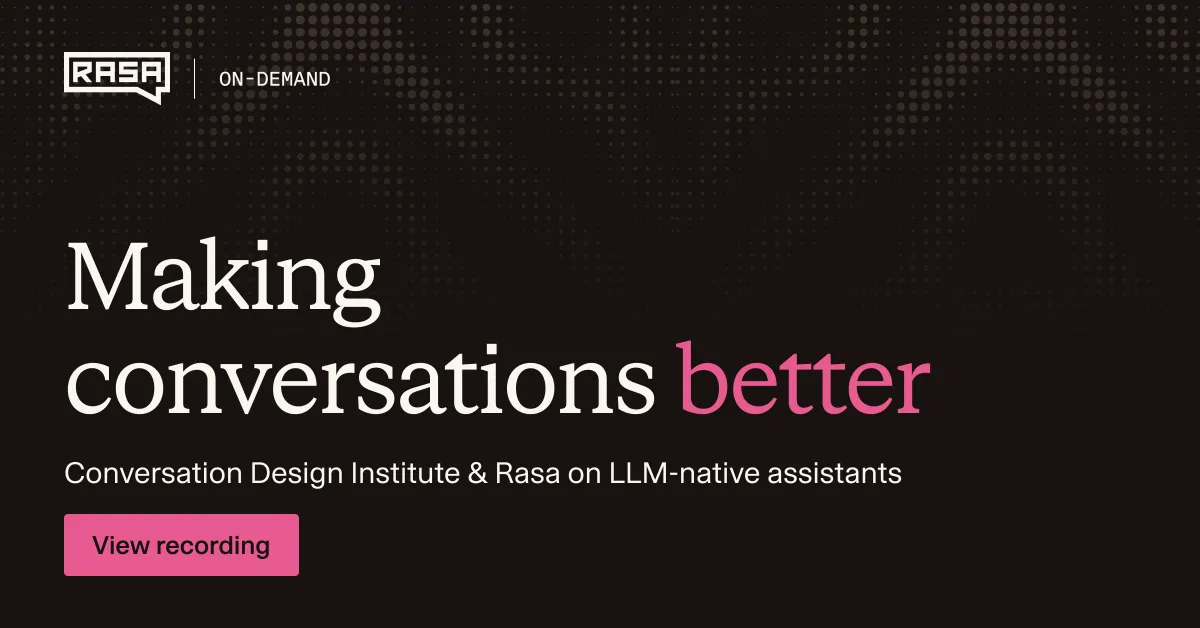 Making Conversations Better