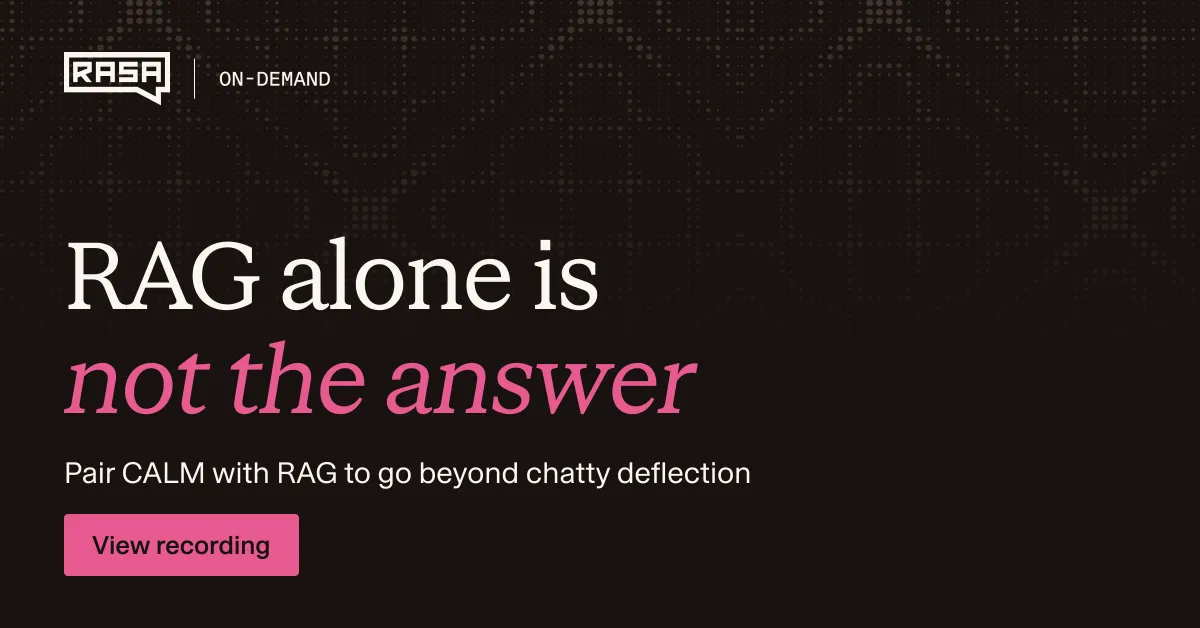 RAG Alone is Not the Answer: