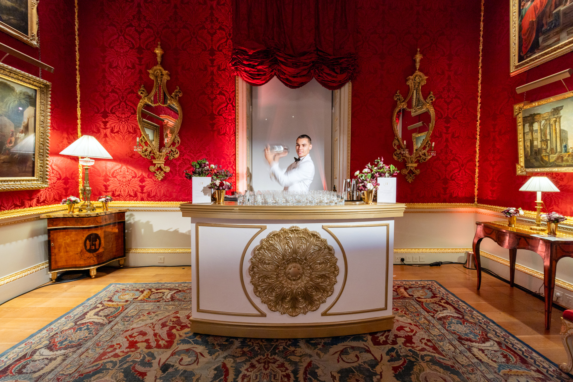 image of wedding catering display