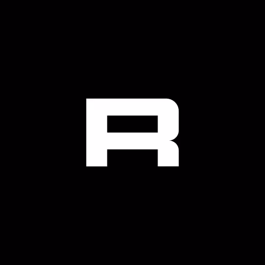 Roof AI Icon, black background, square image.