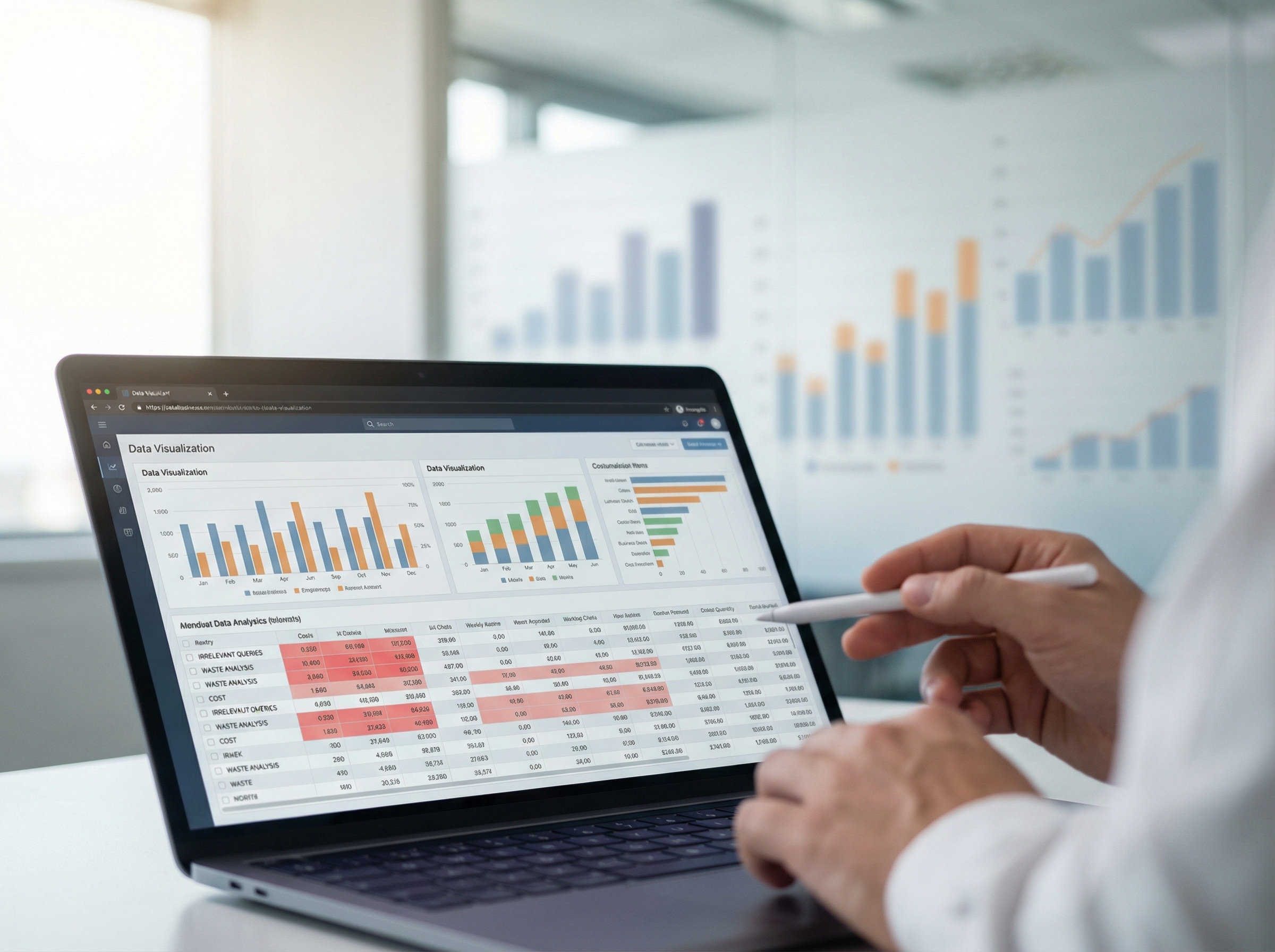 M&A analyst conducting PPC forensic audit reviewing search term waste analysis