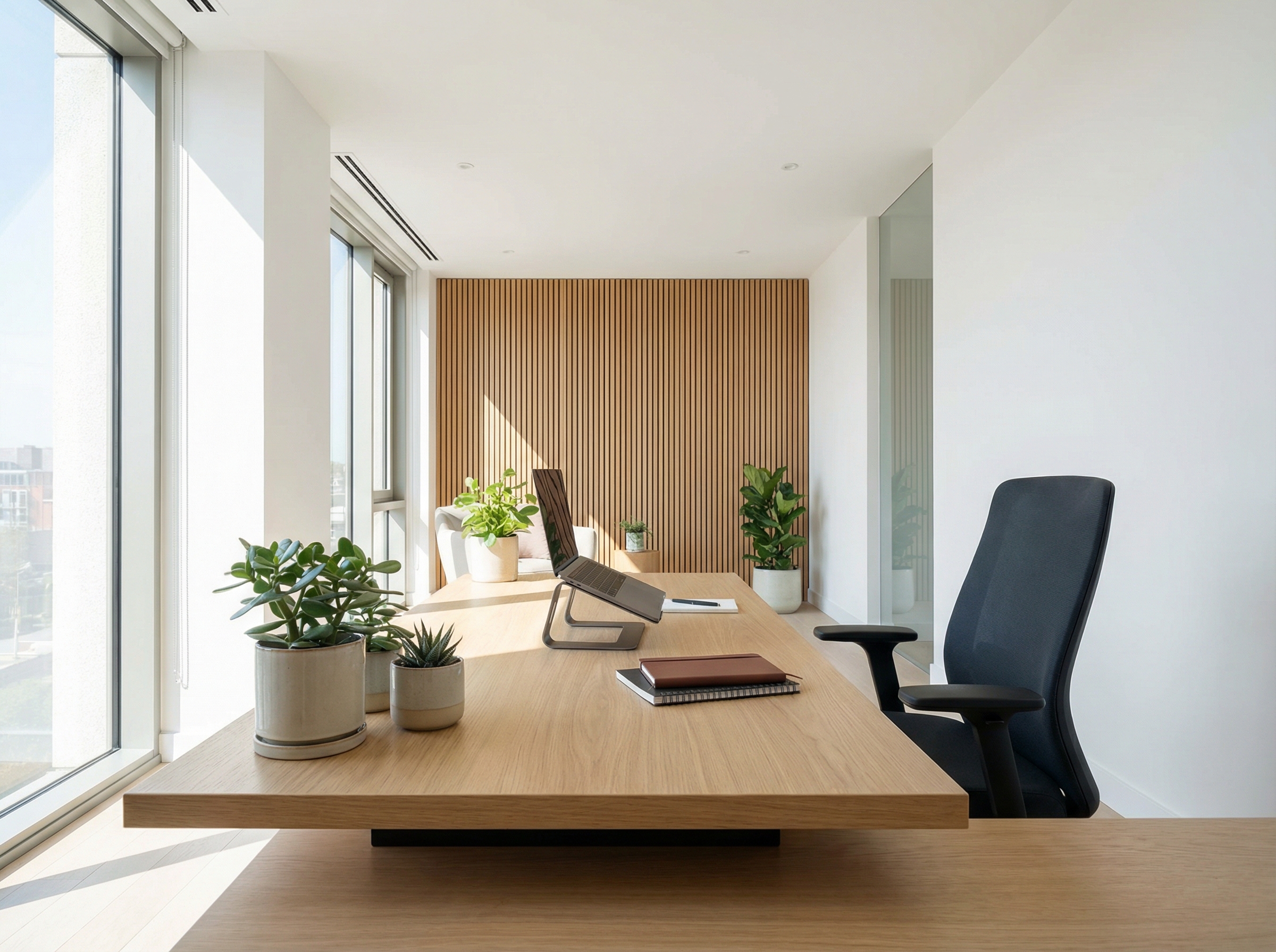 Modern professional office workspace