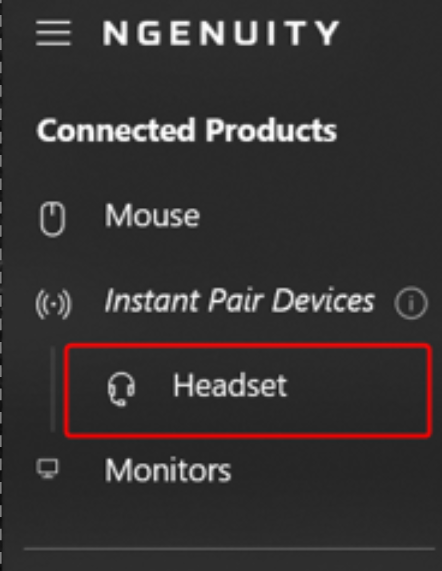 NGENUITY Instant Pair Devices