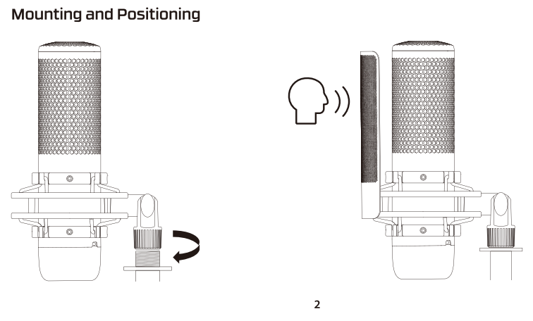 ProCast mounting and positioning