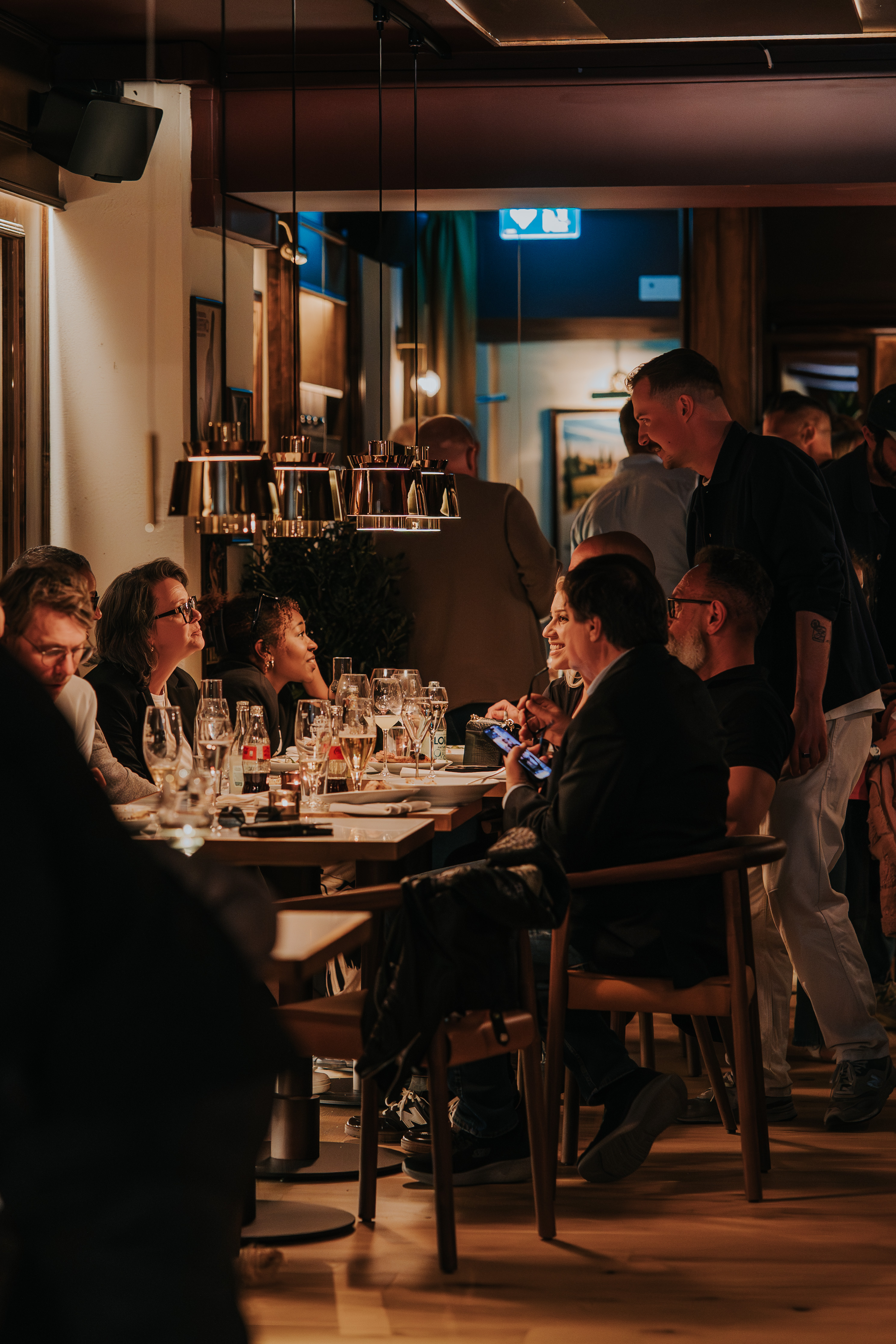 People dining at Trattoria BOCCA in Lund