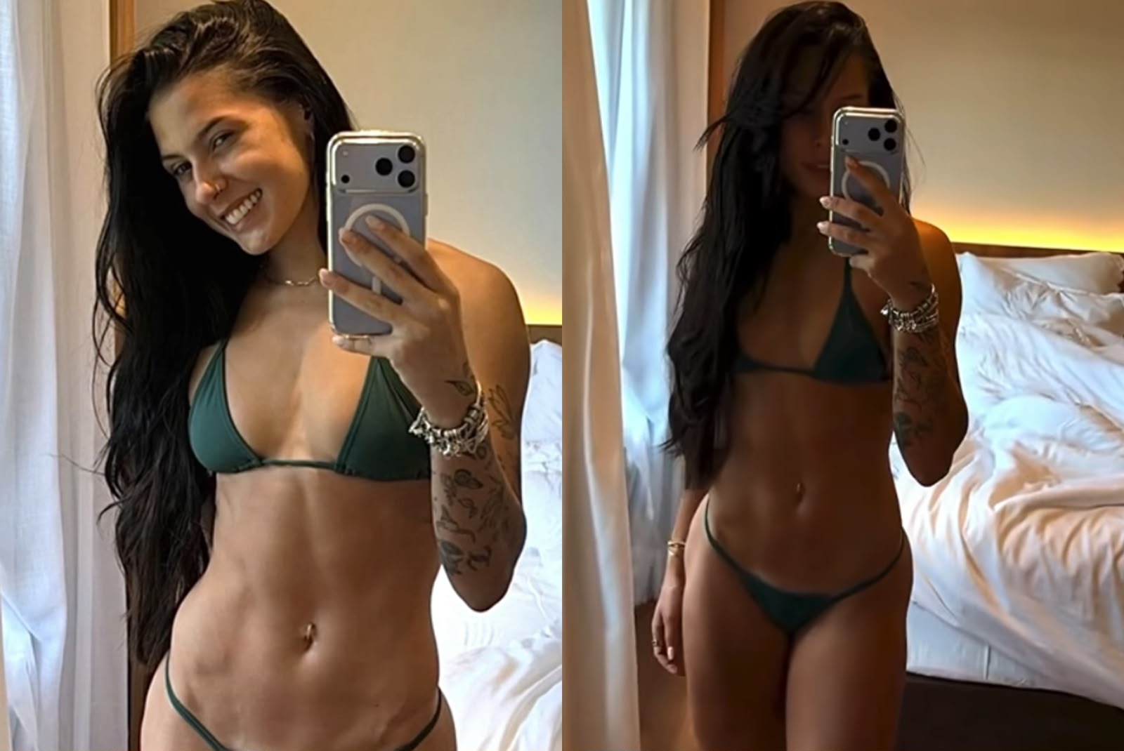 Ana Castela curte dia de sol de biquíni e movimenta as redes sociais