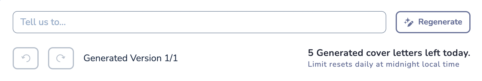 Big Resume Cover Letter reGenerator 