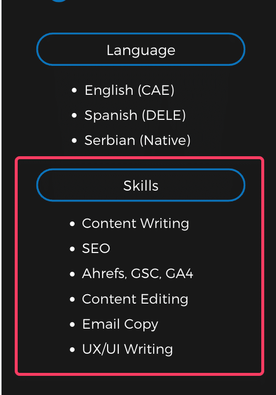 how to write a resume
