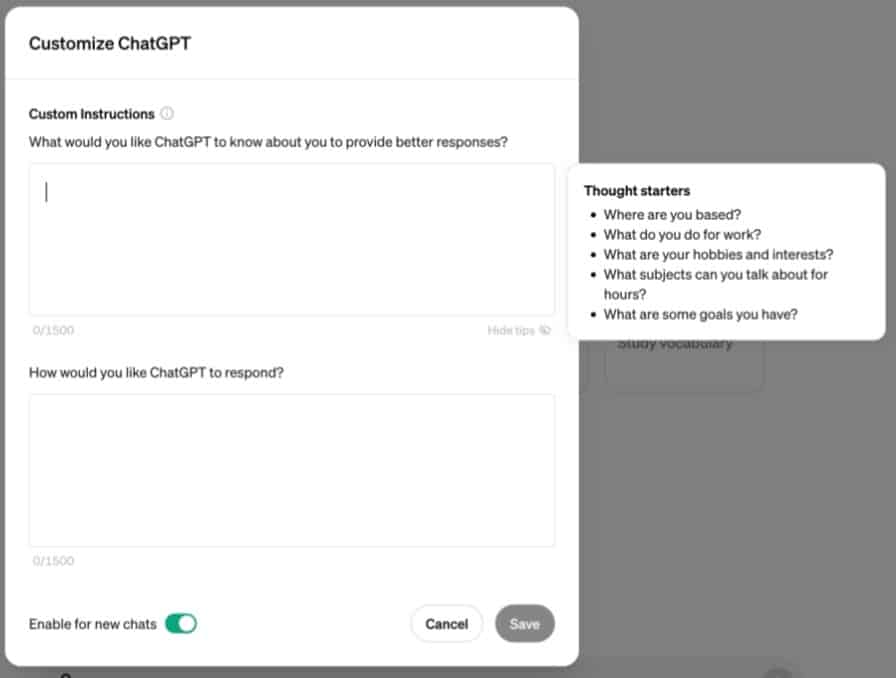 CustomizeGPT2