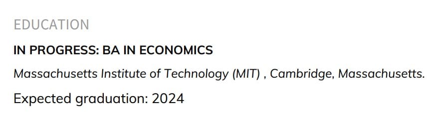 How to List BA in Progress on a Resume