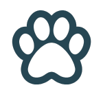 Icône représentant une patte de chat