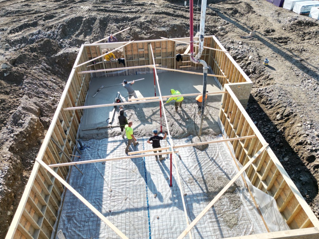 Whitesand Concrete Footing Project