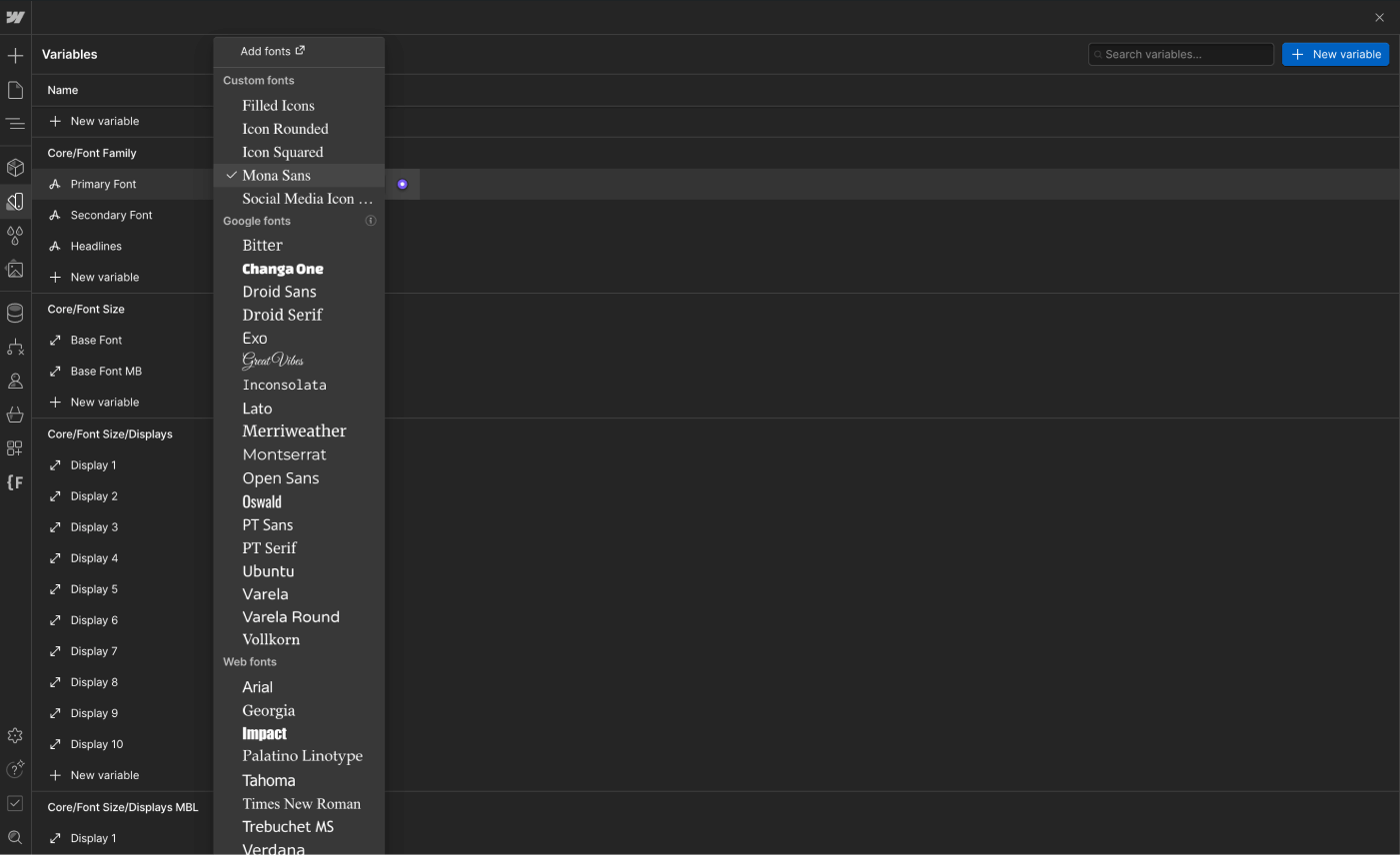 Typography - Cybersecurity X Webflow Template
