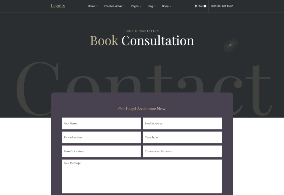 Book Consultation