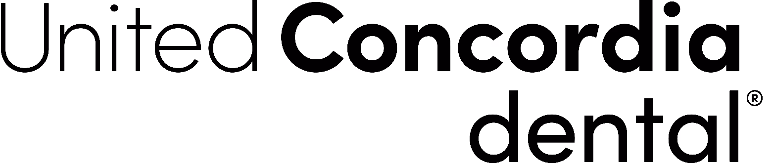 United Concordia dental logo with bolded Concordia text.