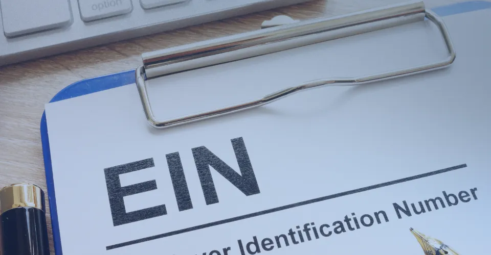 Document to apply foor EIN Number