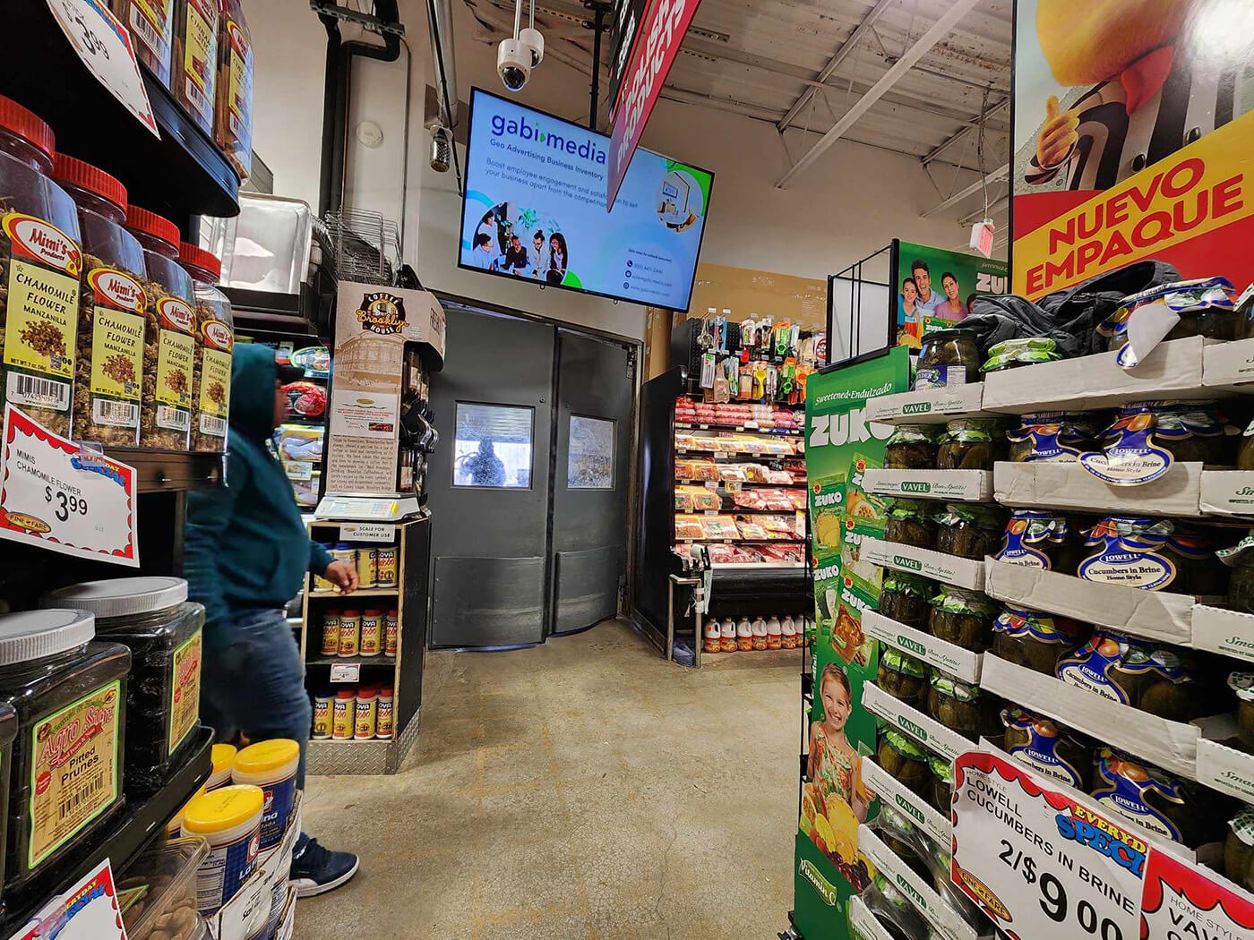 with Gabi Media's screens featured prominently