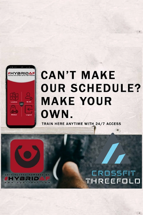 HybridAF 24/7 Gym Access