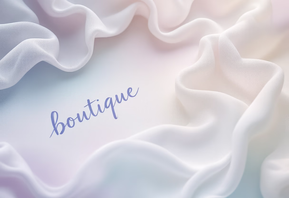 [background image] image of contact details on a board (for a clothing boutique)