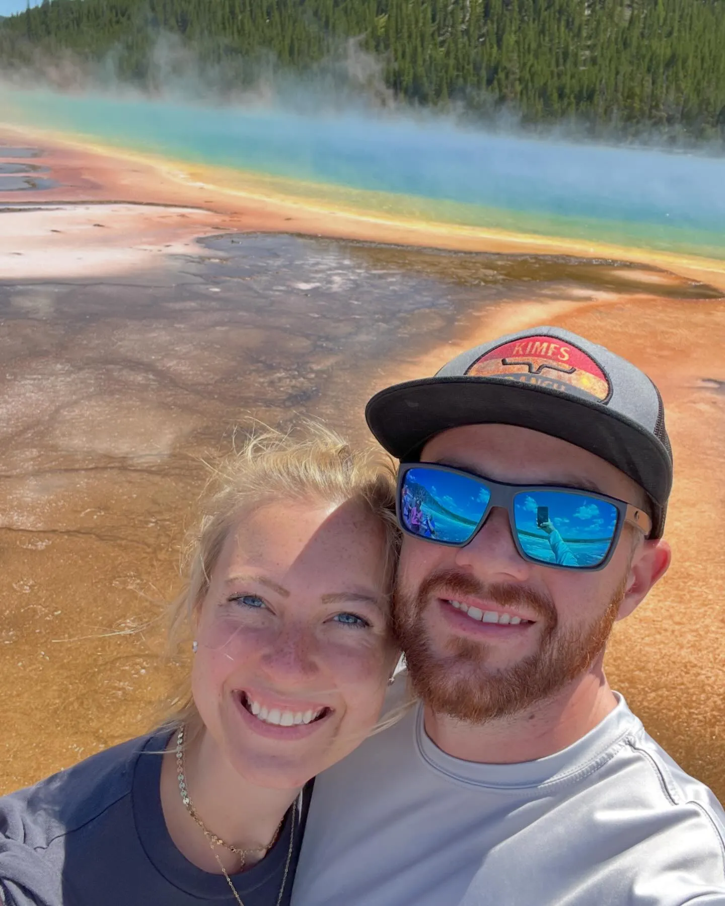 Phillip and Olivia Smiling