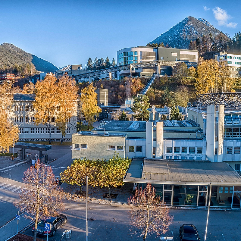 Die Zentrale des Unternehmens Plansee in Reutte.