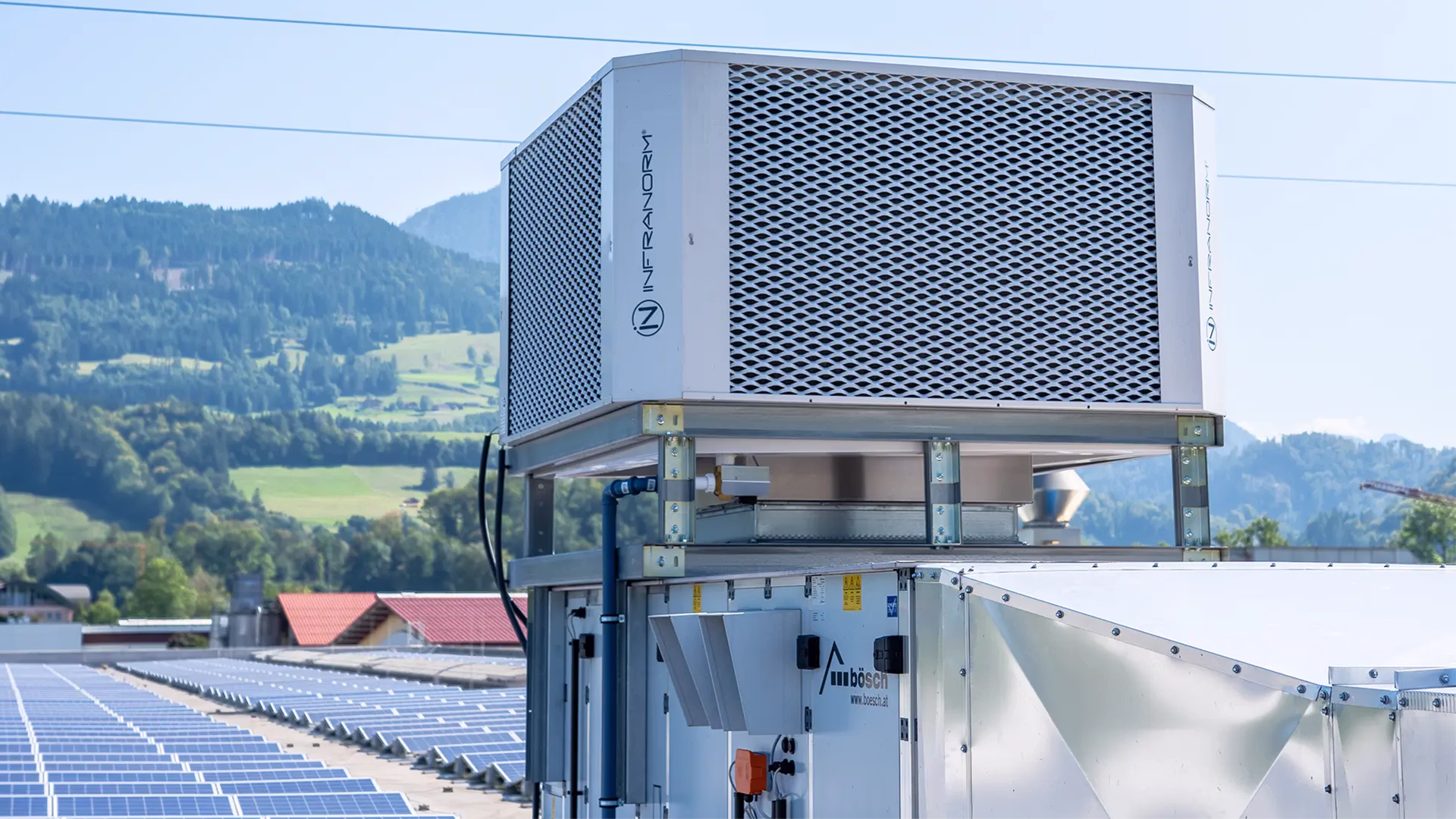 Nachhaltige Hallenkonditionierung von Infranorm