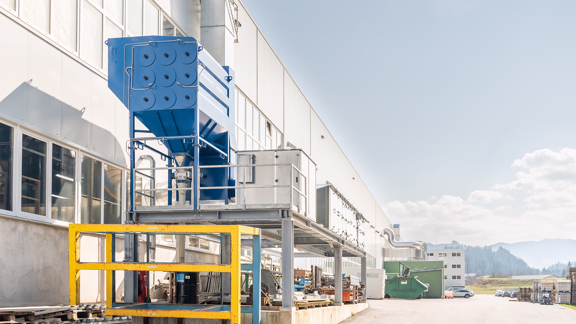 Eingebaute Lüftungsanlage von Infranorm