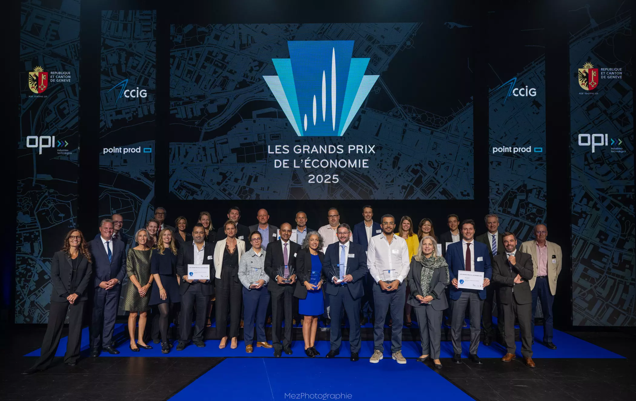 Grands prix de l'économie CCIG lauréats