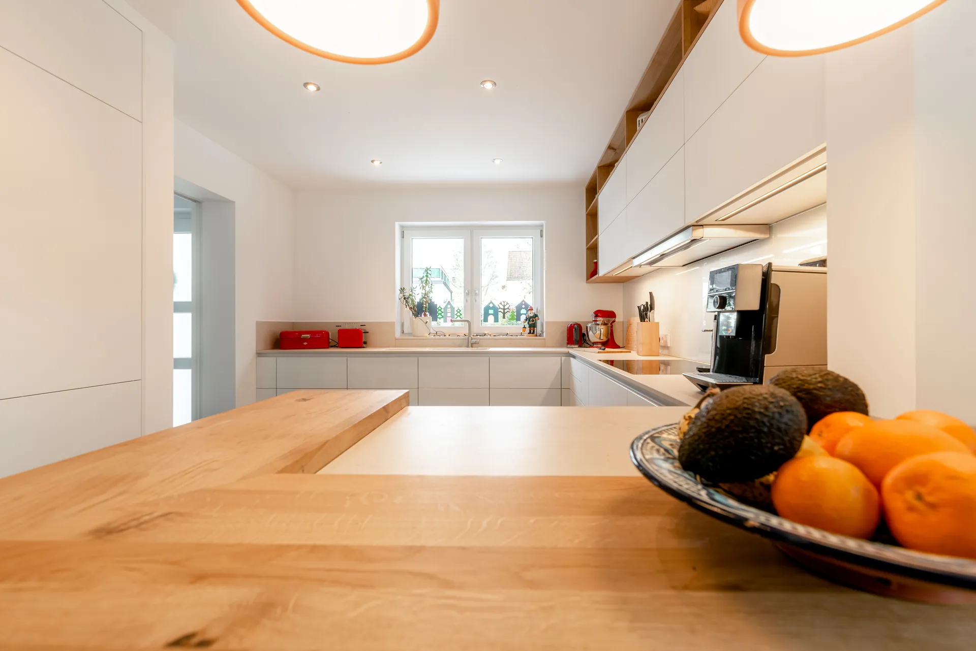 Designküche – Leicht Küche in Weiß matt