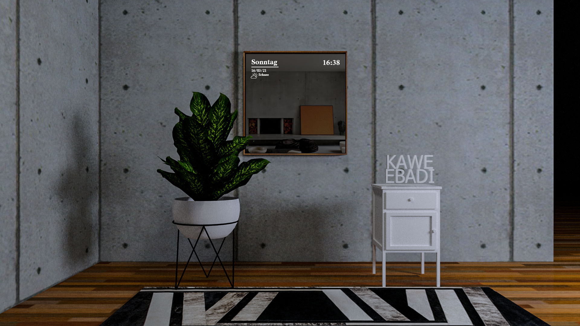 Smart Mirror Interface