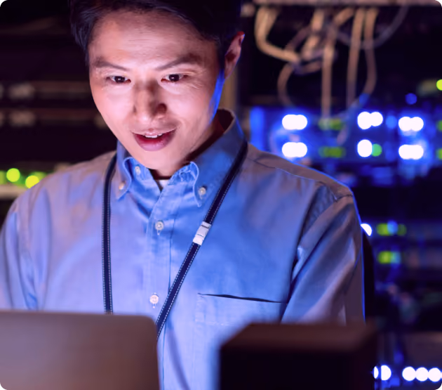 Penetration Testing as a Service professional analyzing security findings