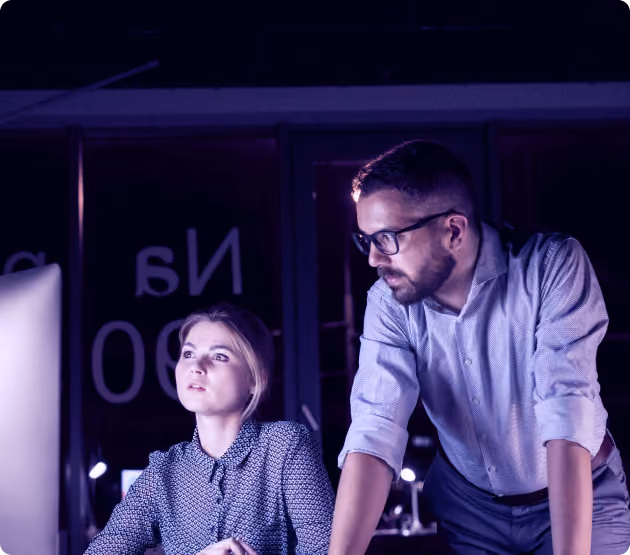 Software security team analyzing OWASP vulnerabilities and pentest results